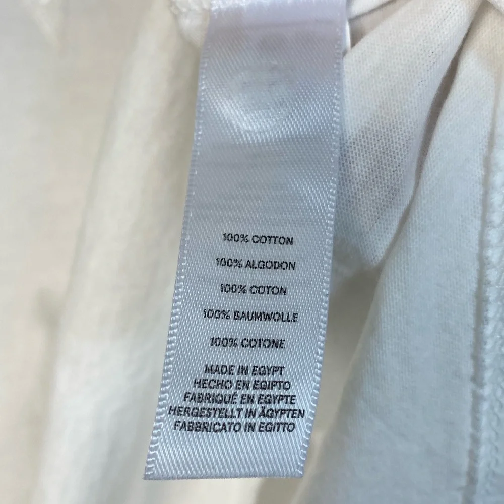 Koch Stars & Ice Cream Sequin White Cotton Tank